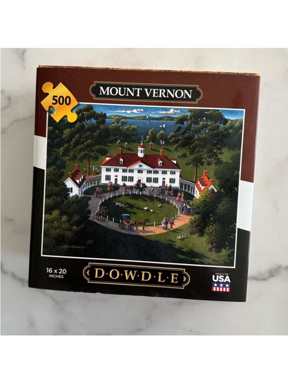 Dowdle Mount Vernon 500 Piece Jigsaw puzzle